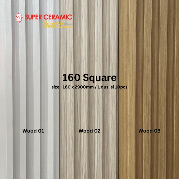 Wpc /Wood Panel /Wall Panel Dinding - Premium