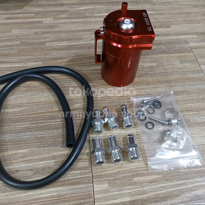 Oct Oil Catch Can Tank Universal Semua Mobil Bensin Diesel