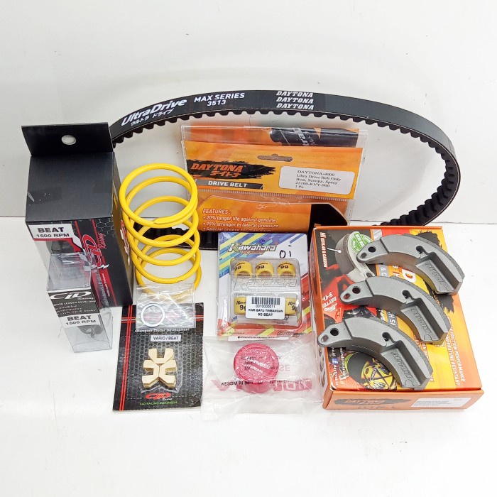 PAKET CVT UPGRADE KIRIAN DAYTONA BEAT KARBU, SPACY, SCOOPY KARBU.