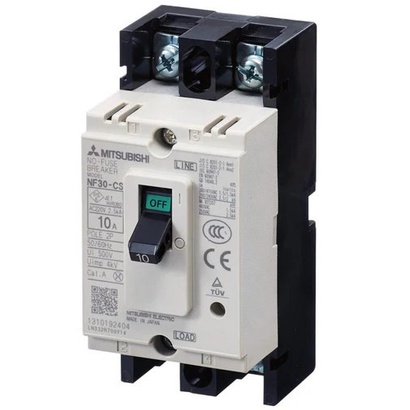 MCCB Mitsubishi NF30-CS: 2P, 10A