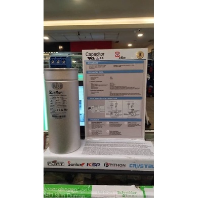 Capacitor 10 Kvar 415V TMPDSY-415-10-3 Kapasitor Bank Fort 10kvar 415v