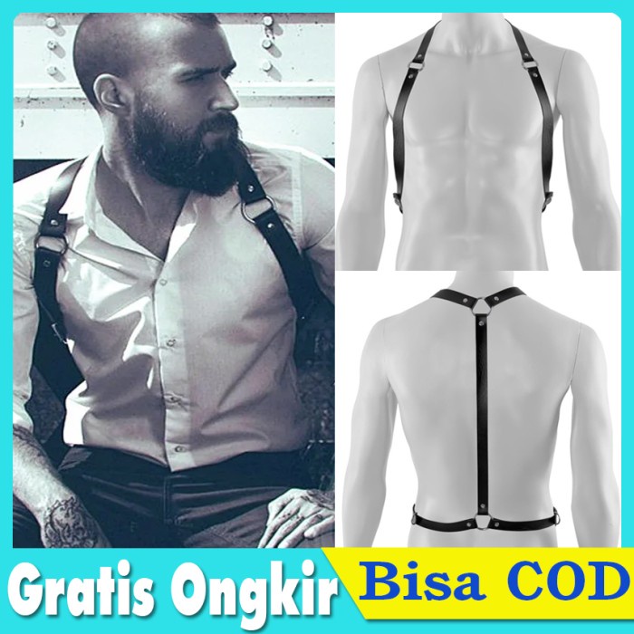 Suspender Y Pria Body Belt Harness Cosplay Aki Hayakawa Chainsaw Man