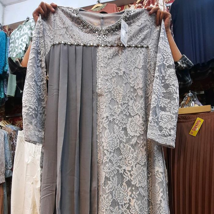 Terbaru Gamis Cantik Rxb Brokat Selendang Premium Original