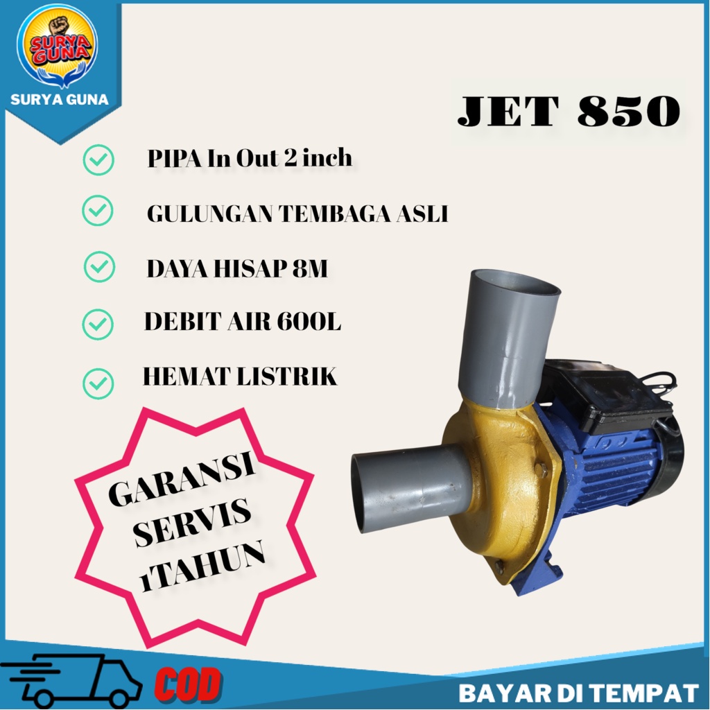 Pompa Air Modifikasi Jet 850 Pompa Modifikasi Surya Guna dengan Tusen Klep