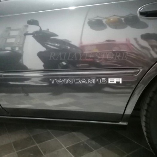 Stiker / Sticker Pintu Twin Cam 16 Great Corolla, All New Corolla Best Quality Asli 100% Original