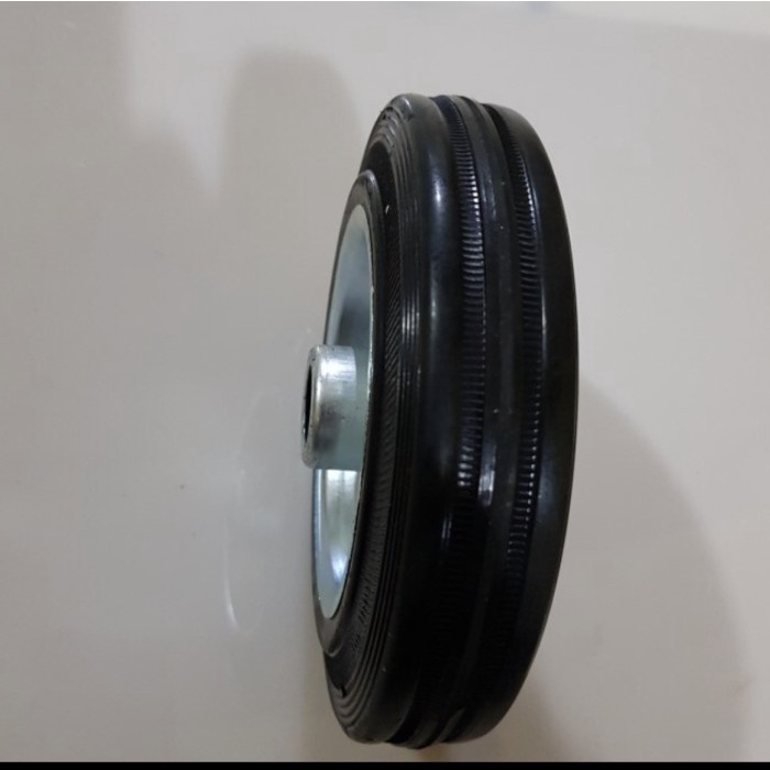 Roda karet 8 inch/ wheel only karet 8 inch/ rubber 8 inch