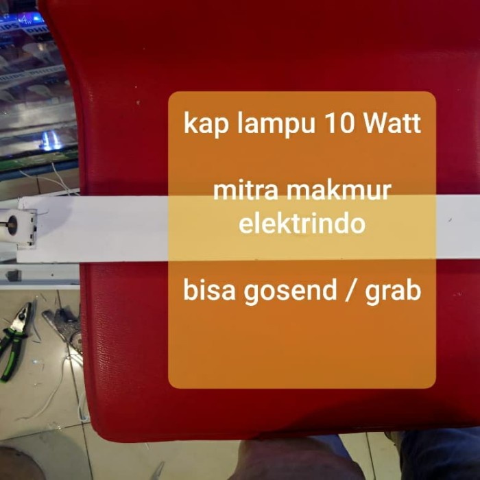 Kap Lampu 10 Watt TL 33Cm / Kap T8 Uv 33Cm 10W / Kap Lampu 10W 33Cm