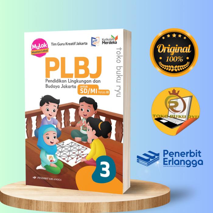 

terbaru !!! buku plbj pendidikan lingkungan dan budaya jakarta kelas 1 2 3 4 5 6 sd kurikulum