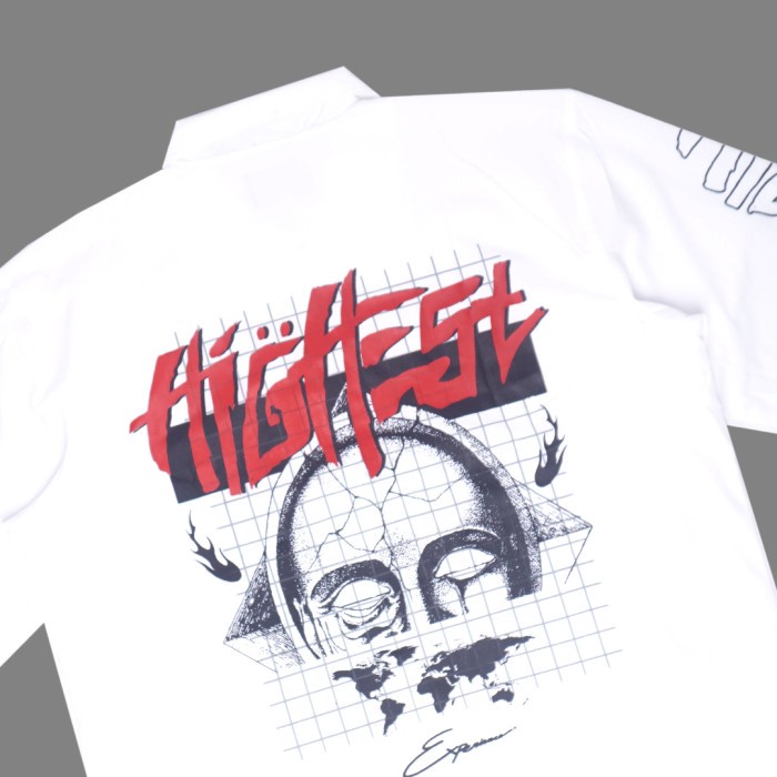 Highest Original Jaket Coach Pria Big Size Jumbo Sablon Ukuran Warna Putih 2XL 3XL 4XL 5XL 6XL 7XL