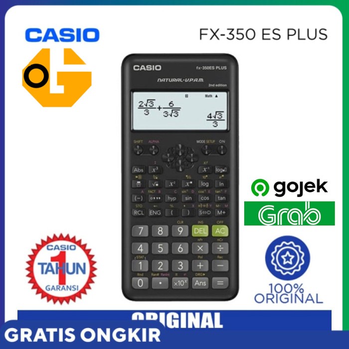 

Jual [READY] Kalkular Casio FX 350 ES PLUS / Scientific calculator