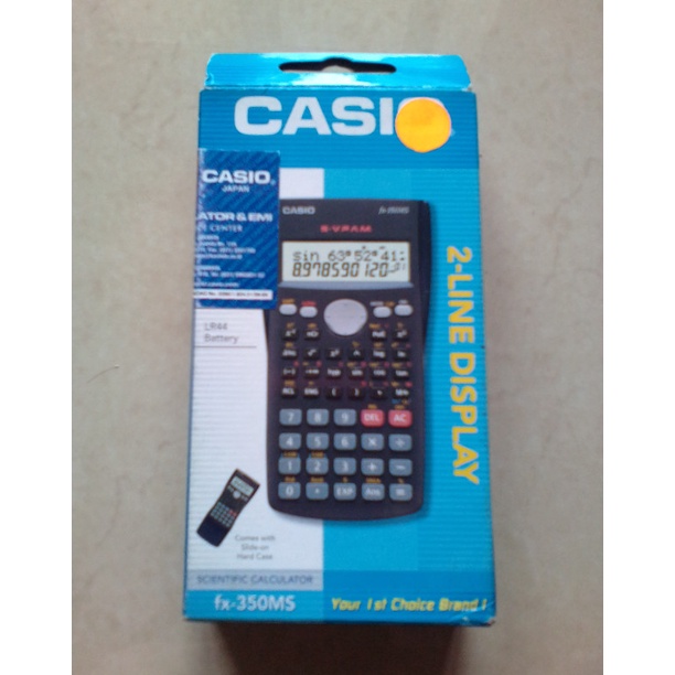 

Jual [READY] Scientific Calculator Casio fx-350MS