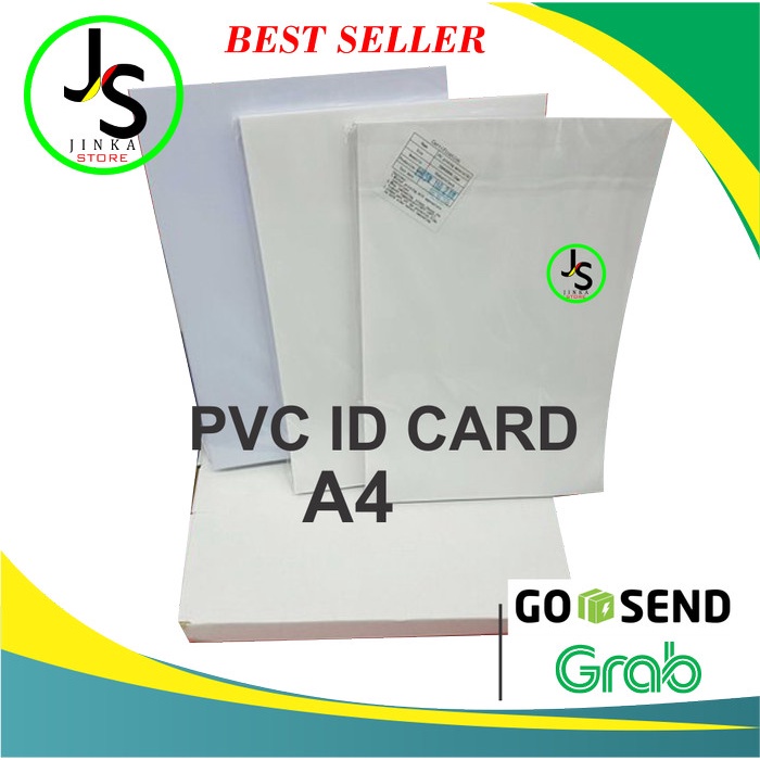Populer Pvc Id Card / Bahan Pvc Id Card A4/ Polos Original