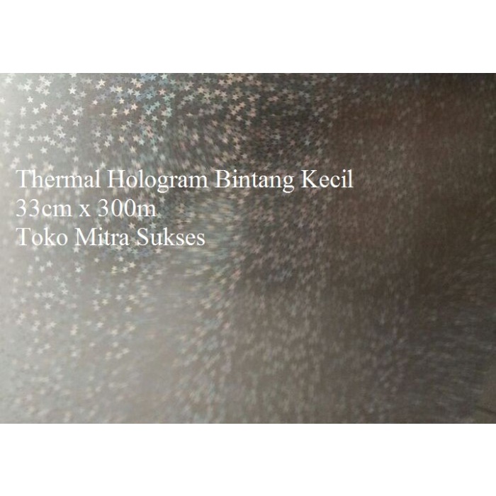 Terbagus Plastik Laminating Thermal Hologram Bintang Kecil