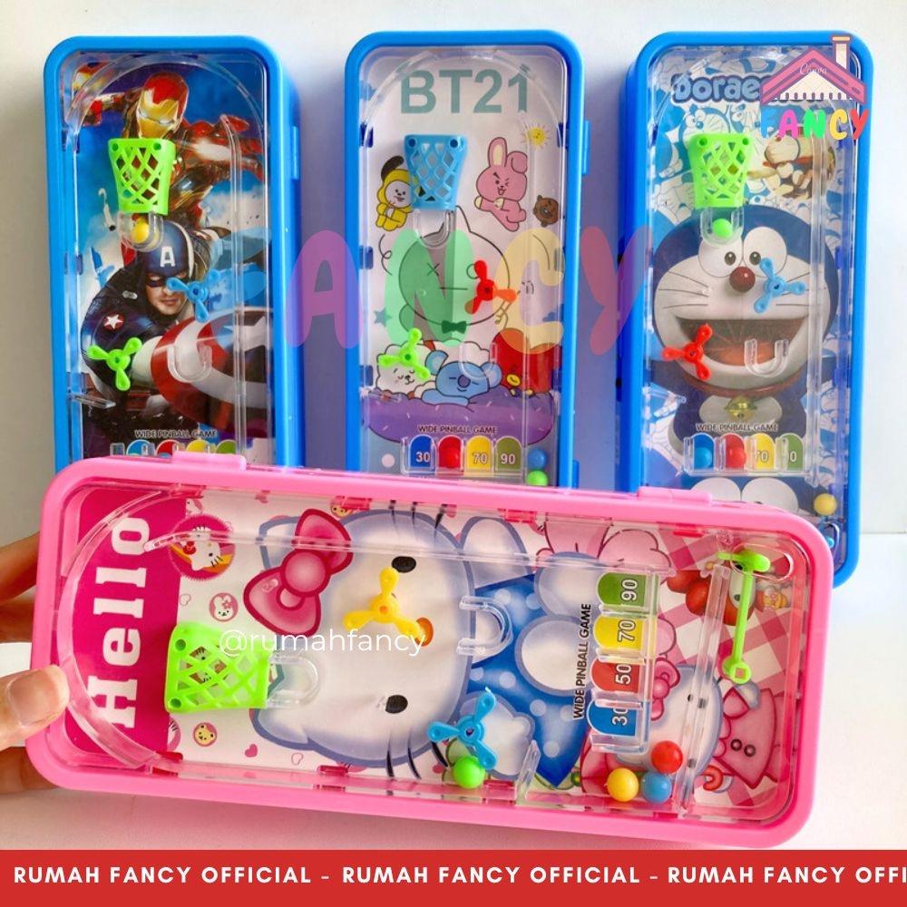 

Tempat Pensil Kotak Pensil PASSWORD Anak Karakter + Mainan Pinball Pin Ball CC 7815 Motif Lucu Unik