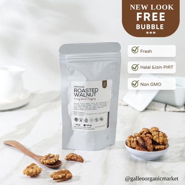 

terbaru !!! kacang walnut panggang 1 kg / walnut roasted by galleo premium nuts ready