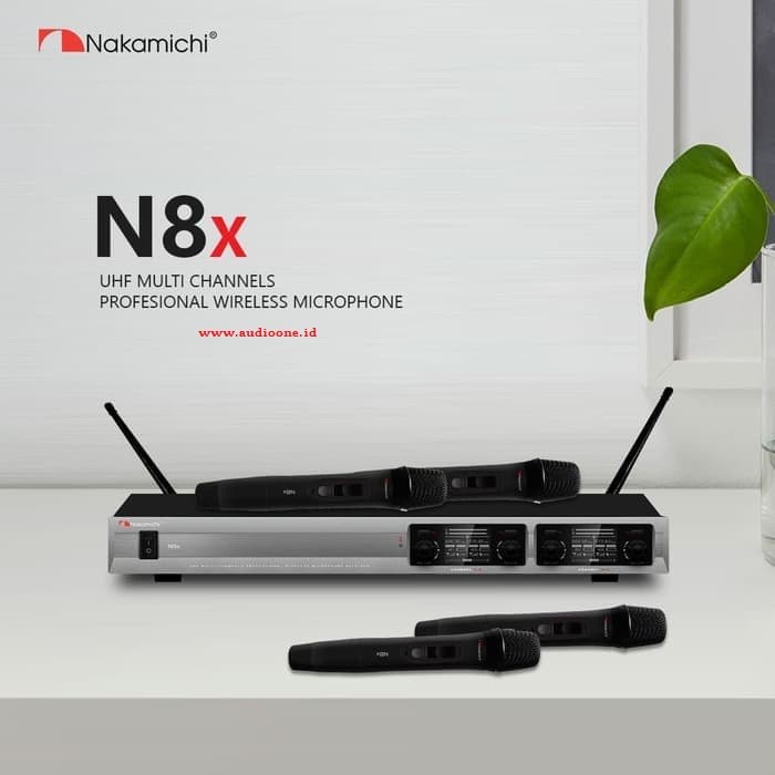 Terpopuler Nakamichi N8X Microphones Wireless 4 Channels