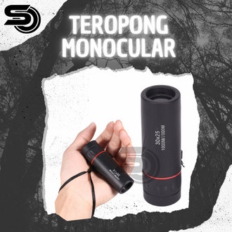 JUAL Teropong Jarak Jauh Monocular Fokus Zoom Lensa Teleskop Mini Portable