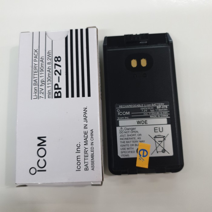 Limited Bp-278 Batrei Ht Icom Ic-V88 Ic-U88 Original Icom Bp278