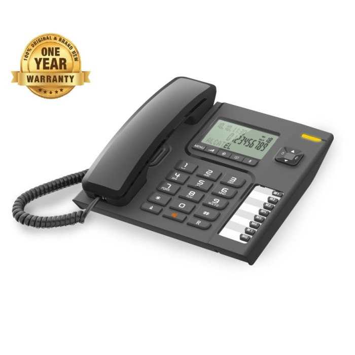 Stok Terbatas Alcatel Single Line Telephone T56-Black