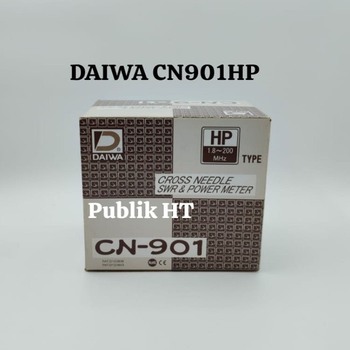 Populer Daiwa Cn-901Hp Swr Power Meter Original New Cross Needle Daiwa Cn901Hp Cn901