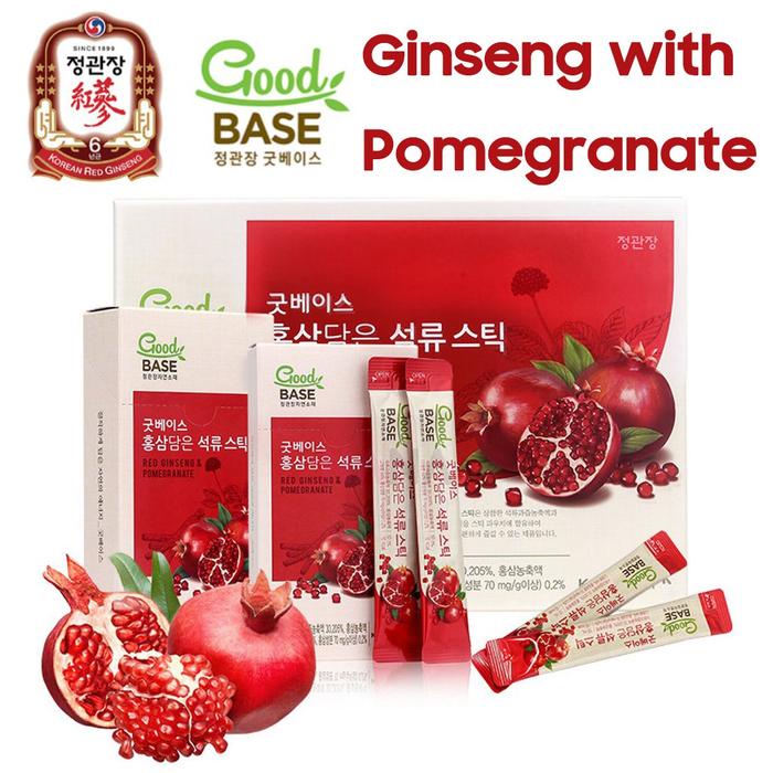 

Pomegranate with Korean Red Ginseng Extract Cheong Kwan Jang