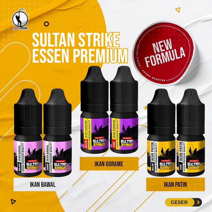 Viral [Bisa Cod] Essen Premium Original Sultan Strike Essen Ikan Mas, Ikan Patin, Ikan Bawal, Ikan