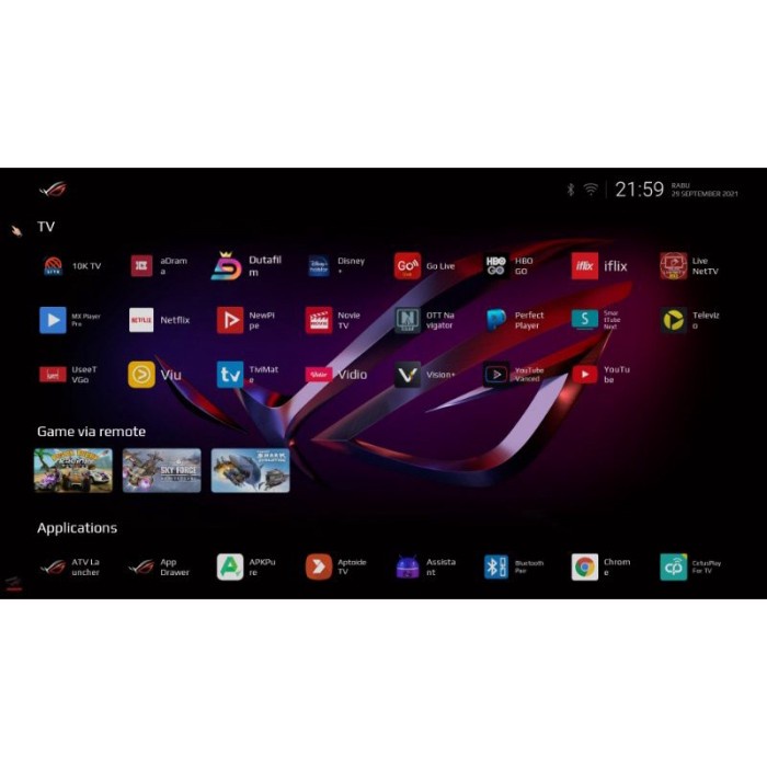 STB ANDROID TV BOX RAM 2 GB V5 0 NETFLIX TV SUDAH UNLOCK DAN ROOT FULL