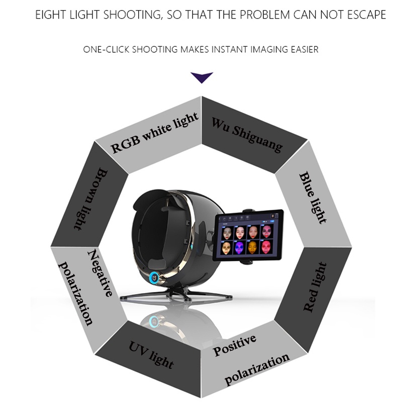 Skin Analyzer Analyze Machine Magic Mirror Digital Skin Analyzer/Skin Analyzer Machine