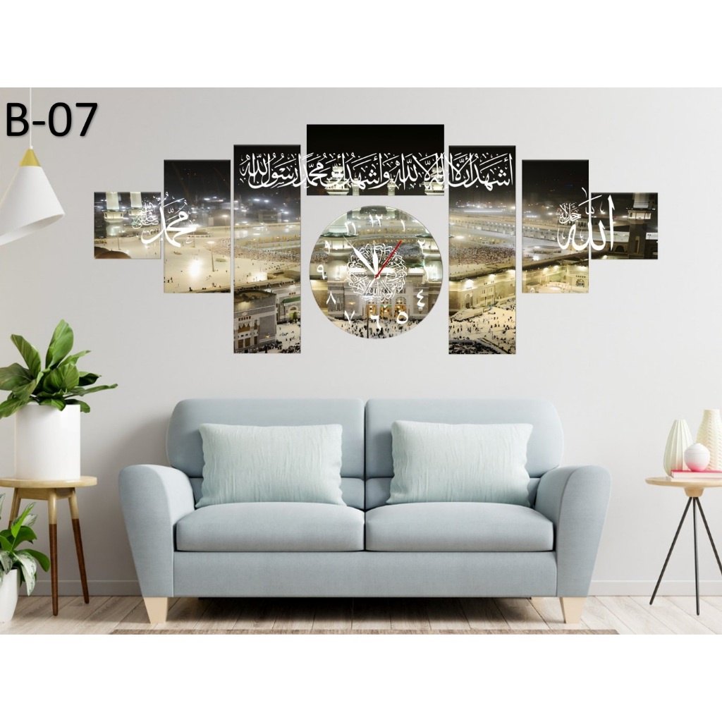 JANGAN LEWATKAN JAM KALIGRAFI JUMBO/ 1 SET JAM DINDING KALIGRAFI TERBARU/ JAM DINDING AESTHETIC