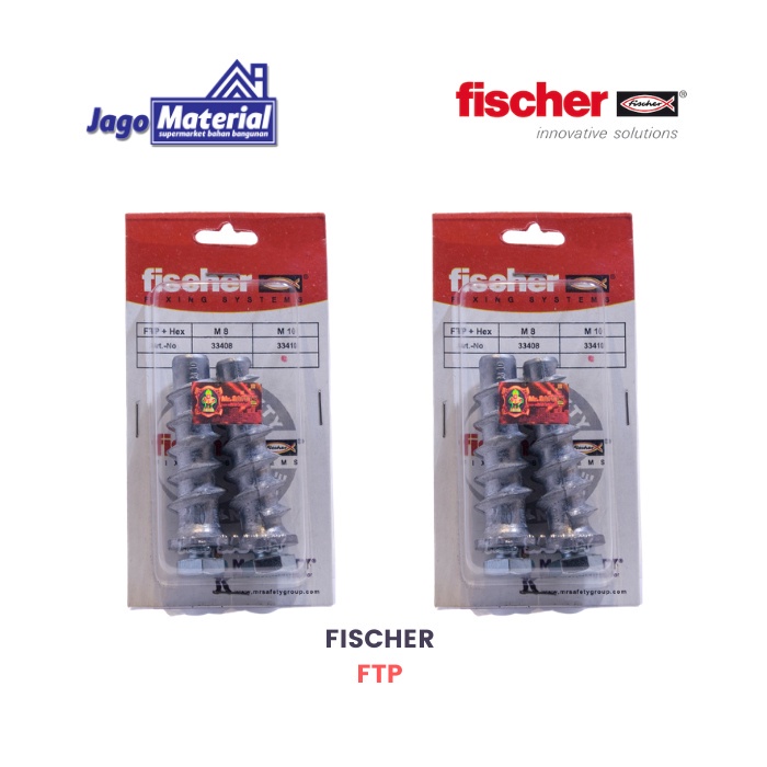 Promo Fischer Ftp M10 Mm - Angkur + Baut