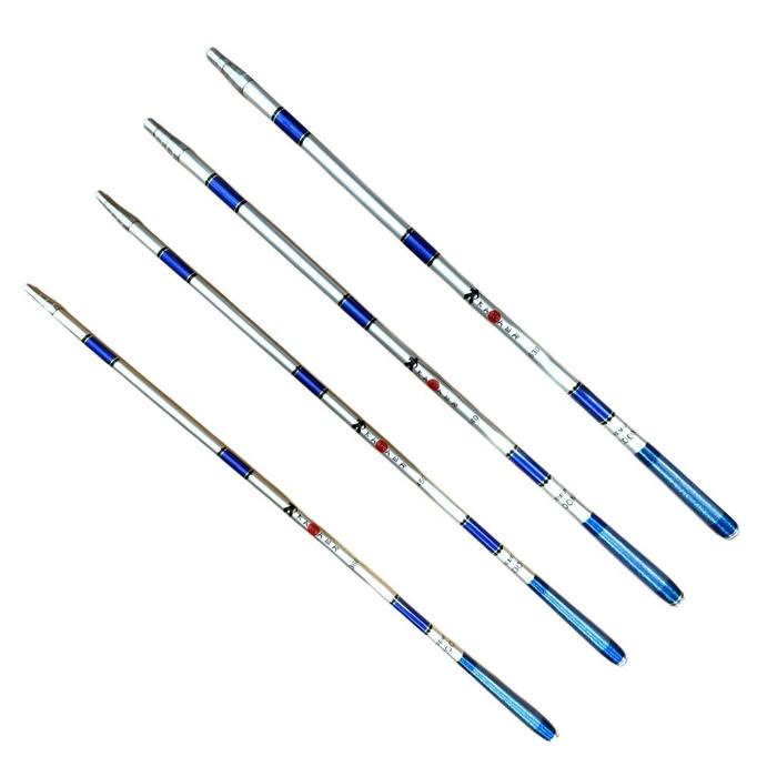 Joran Kagawa Tegek Zoom Telescopik Karbon Warna Abu Biru Ukuran Lengkap #Gratisongkir