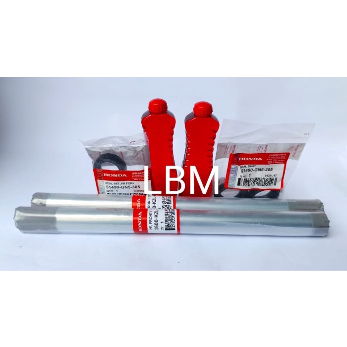PAKET AS SHOCK DEPAN SEAL DAN OLI SHOCK BEAT FI VARIO 125 VARIO 150
