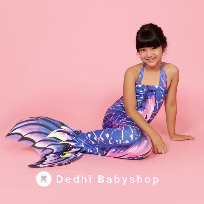 Mermaid magic baju duyung baju renang new model kostum putri duyung anak Cantik Motif Fashion