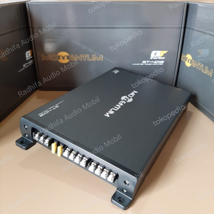 Amplifier Mobil MOMENTUM GT 4012 power Mobil 4 Chanel MOMENTUM