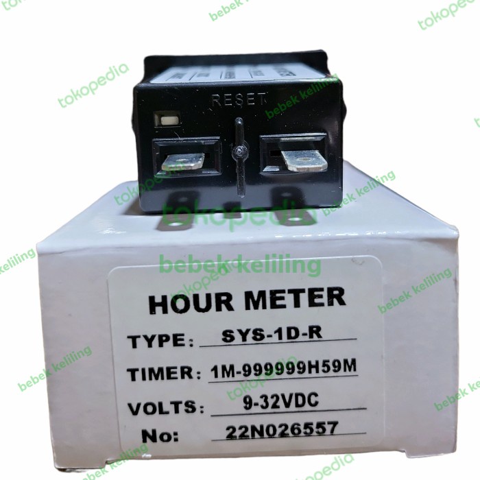 Hour meter digital / hour meter mesin dan alat berat / SYS-1D-R