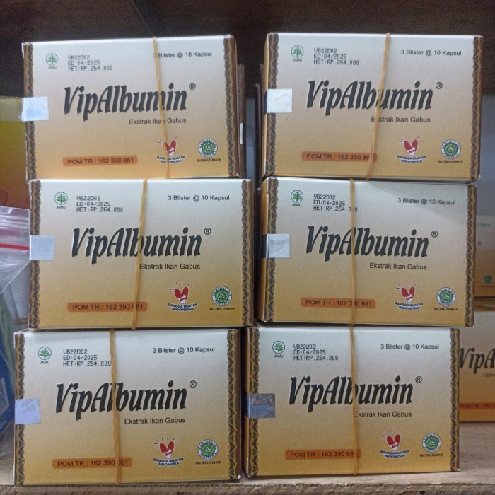 Diskon Vip Albumin Capsul