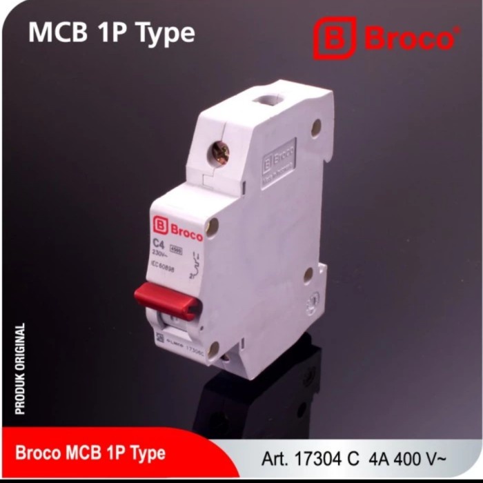 mcb 4 ampere broco