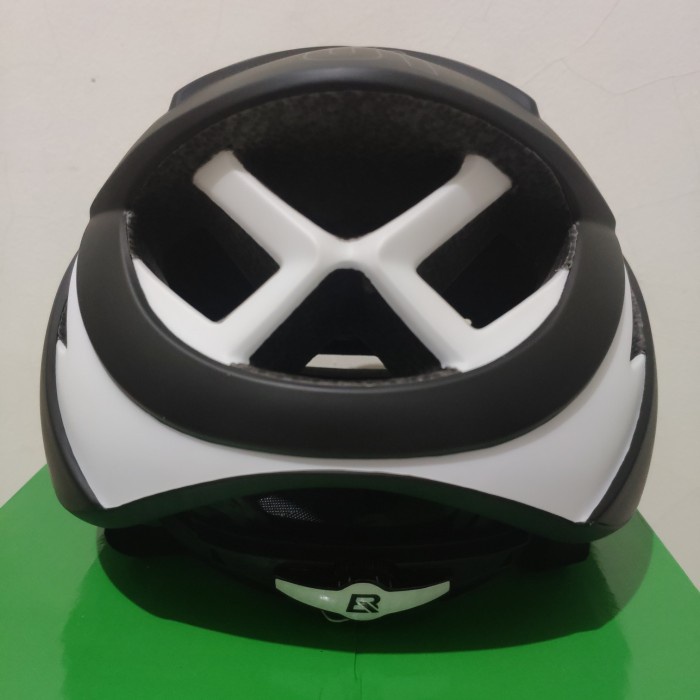 BARU.. ROCKBROS HELM SEPEDA ORIGINAL TYPE SHARK TT TRIATHLON WHITE BLACK