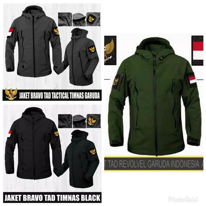 (ANTI AIR) JAKET TAD / Jaket Tactical / Jaket TAD Bravo / Jaket Garuda / Jaket Outdoor / Free logo
