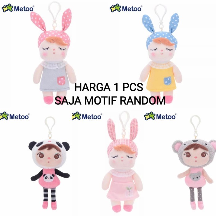Gantungan Tas Boneka Metoo