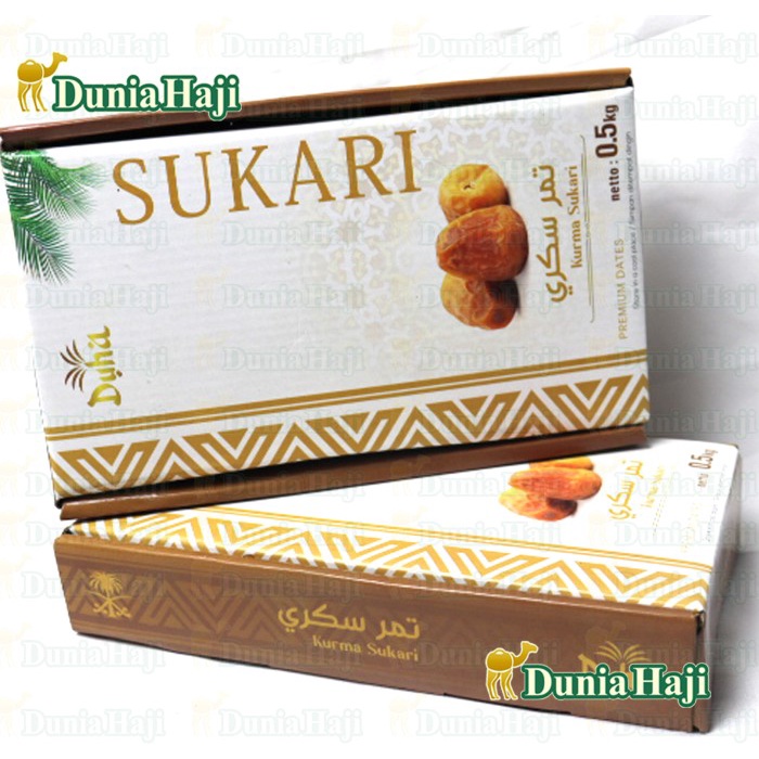 

Dunia Haji - Kurma Raja Sukari 500gr