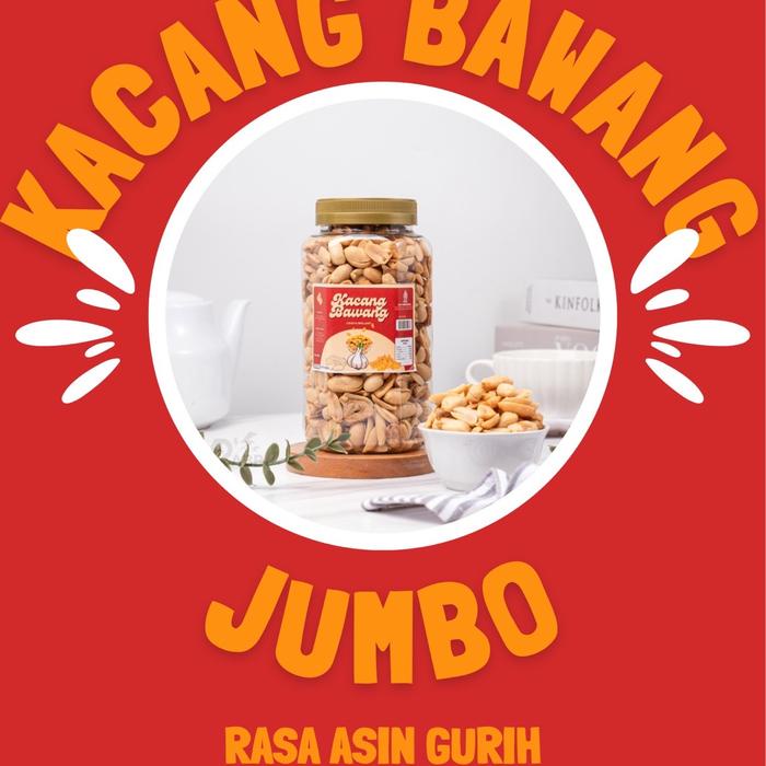 

Kacang Bawang Goreng Renyah Jumbo Asin Gurih sedap mantap renyah Food Snacks Camilan Makanan Cemilan