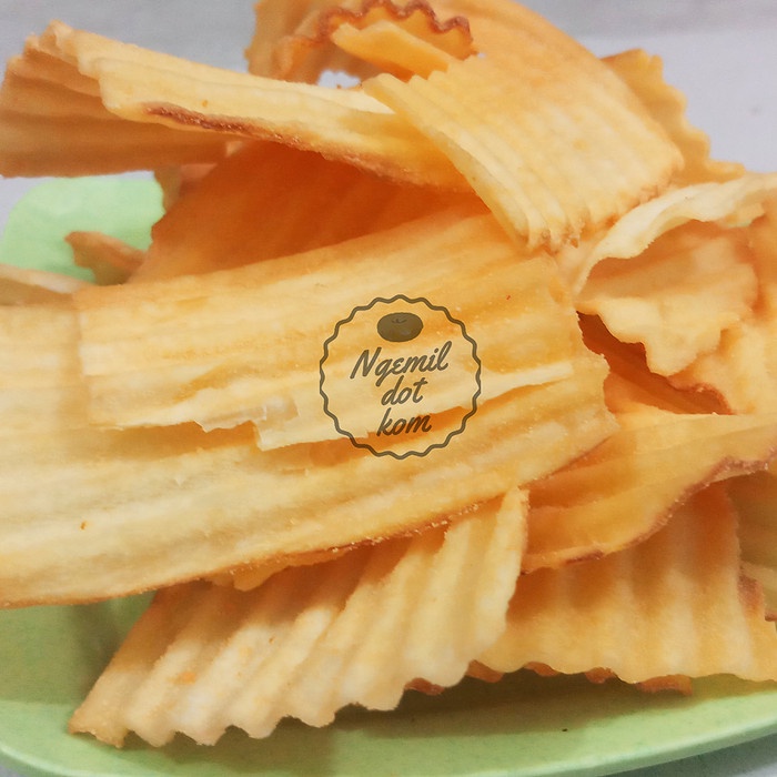 

KERIPIK SINGKONG KEJU 500gr / TES SINGKONG KEJU / CHUBA RASA KEJU