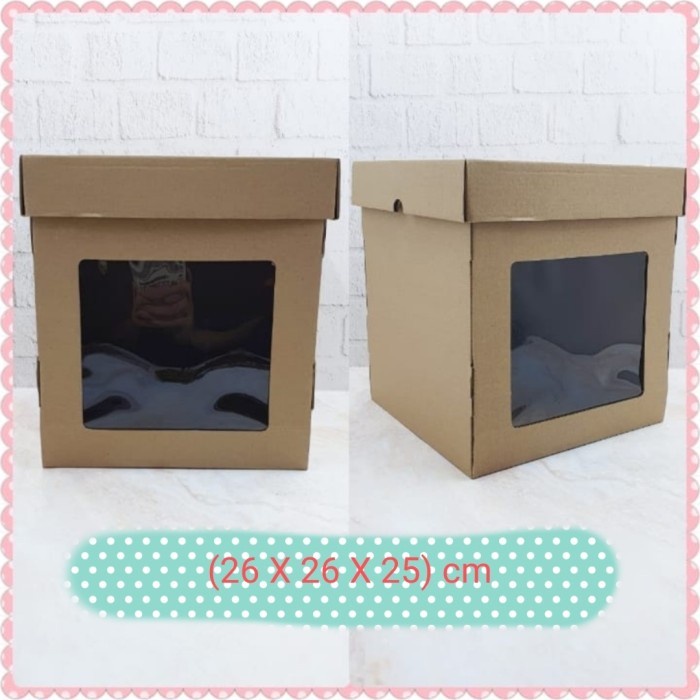 (BestSeller) Dus Cake Tinggi, Box Kue Tart Tinggi, Kardus Kue Tinggi, Box Hampers