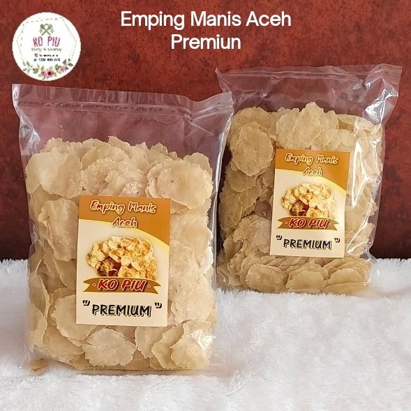

Emping manis Aceh Premium 250gr