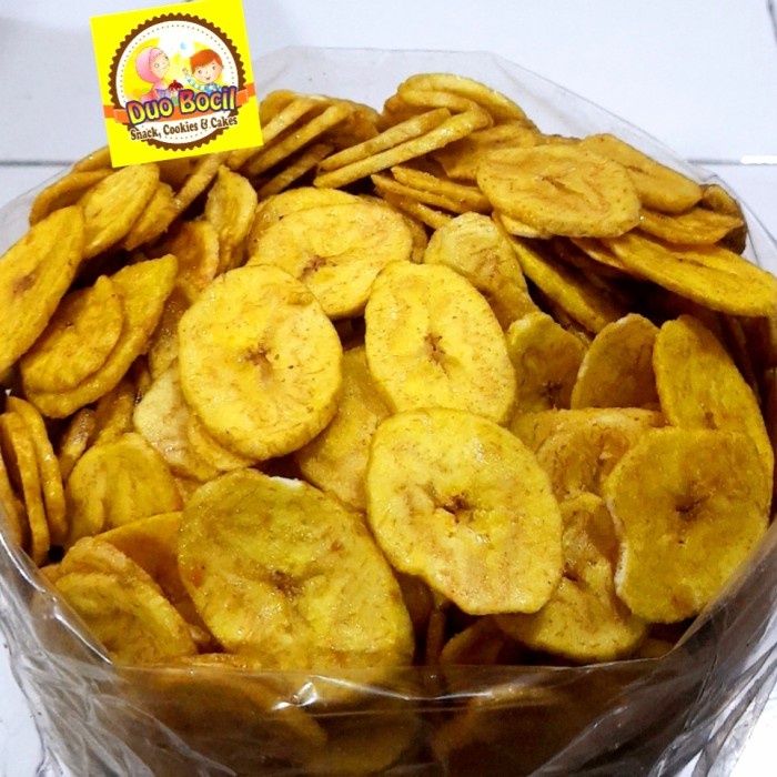 

1 Kg - Keripik Pisang Manis Bulat