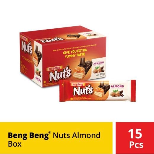 

Beng Beng NUTS Almond Chocolate Caramel 35gr (isi 15)