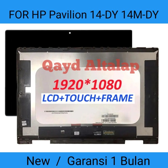LCD LAYAR HP PAVILION X360 14-DY 14M-DY 1920X1080 FHD TOUCHSCREEN GRATIS ONGKIR