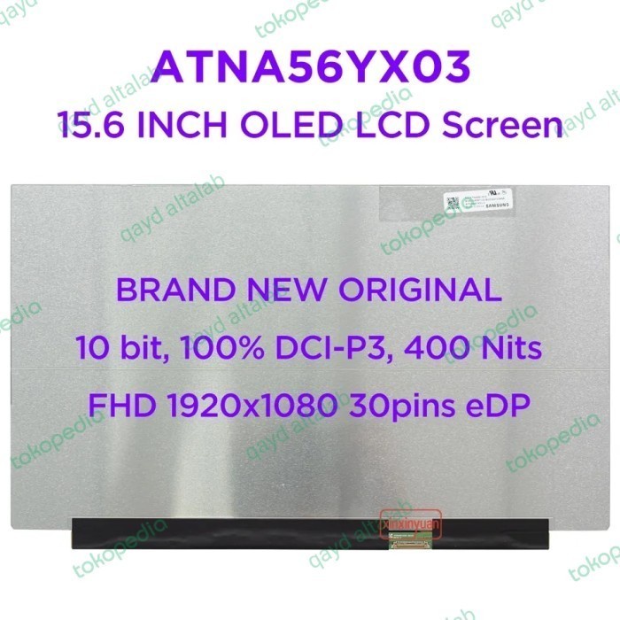 LCD LED LAYAR ASUS VIVOBOOK PRO 15 OLED M3500 M3500QC ATN56YX03