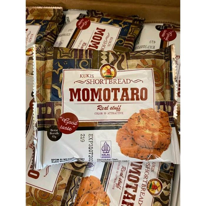 

terbaru !!! momotaro cookies aoka kukis original coklat 1 dus 60 pcs ready